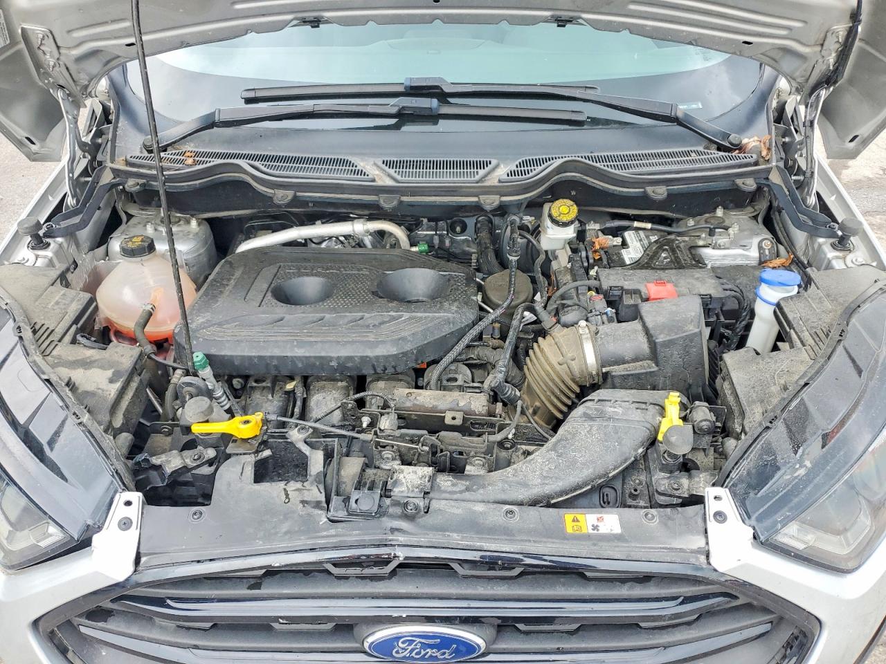 2019 Ford Ecosport Ses Silver vin: MAJ6S3JL7KC253161