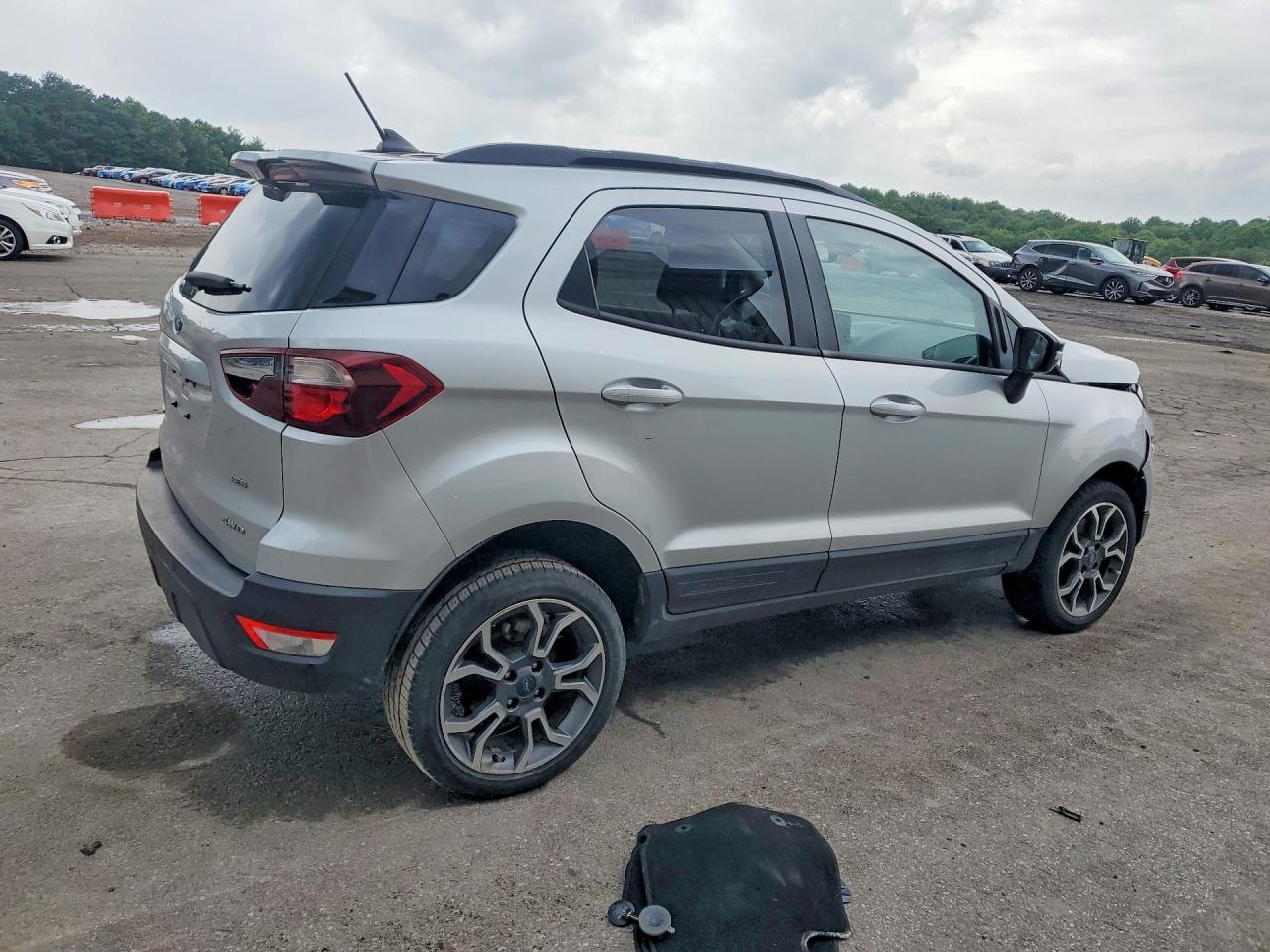 2019 Ford Ecosport Ses Silver vin: MAJ6S3JL7KC253161