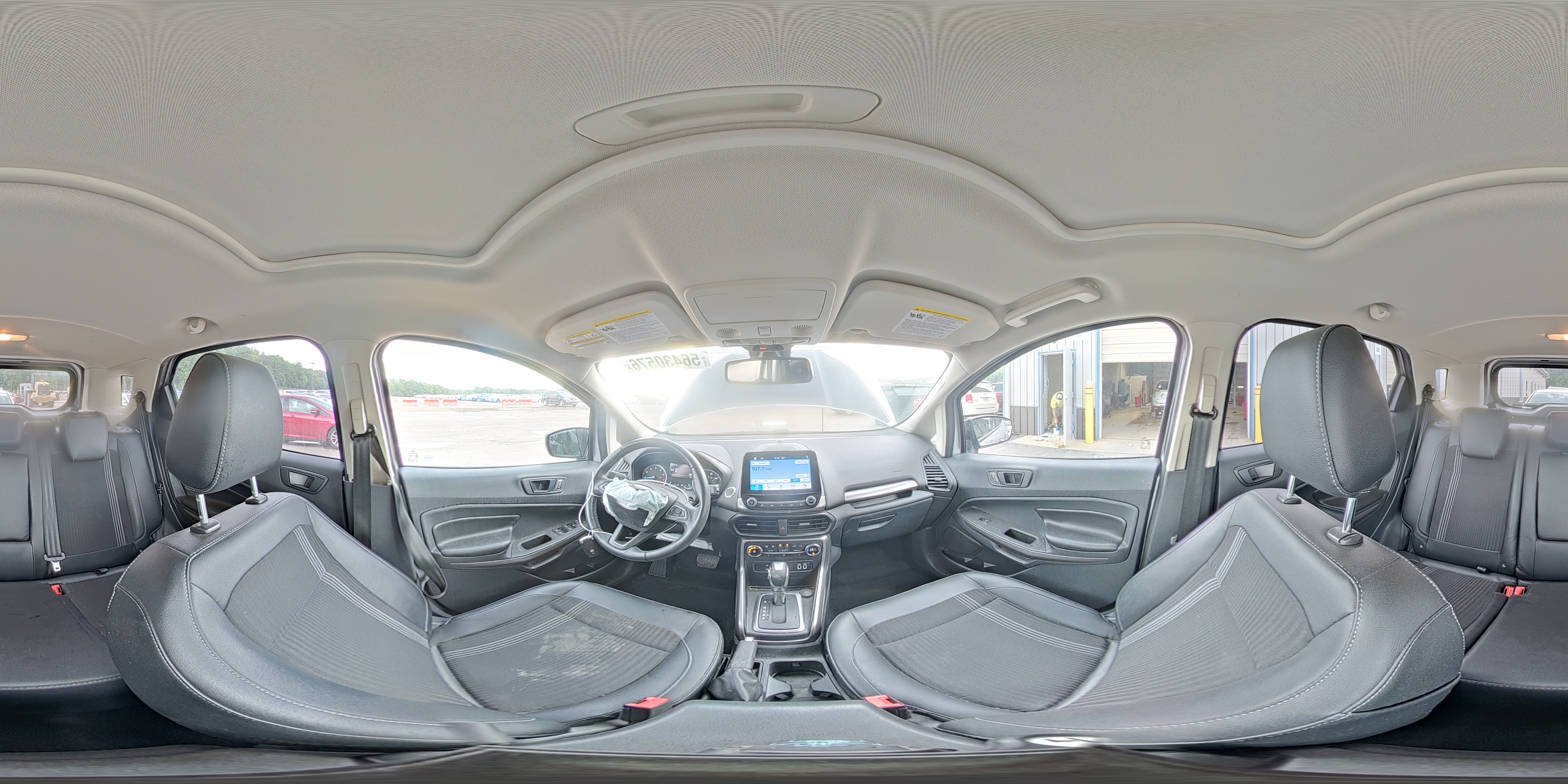 2019 Ford Ecosport Ses Silver vin: MAJ6S3JL7KC253161
