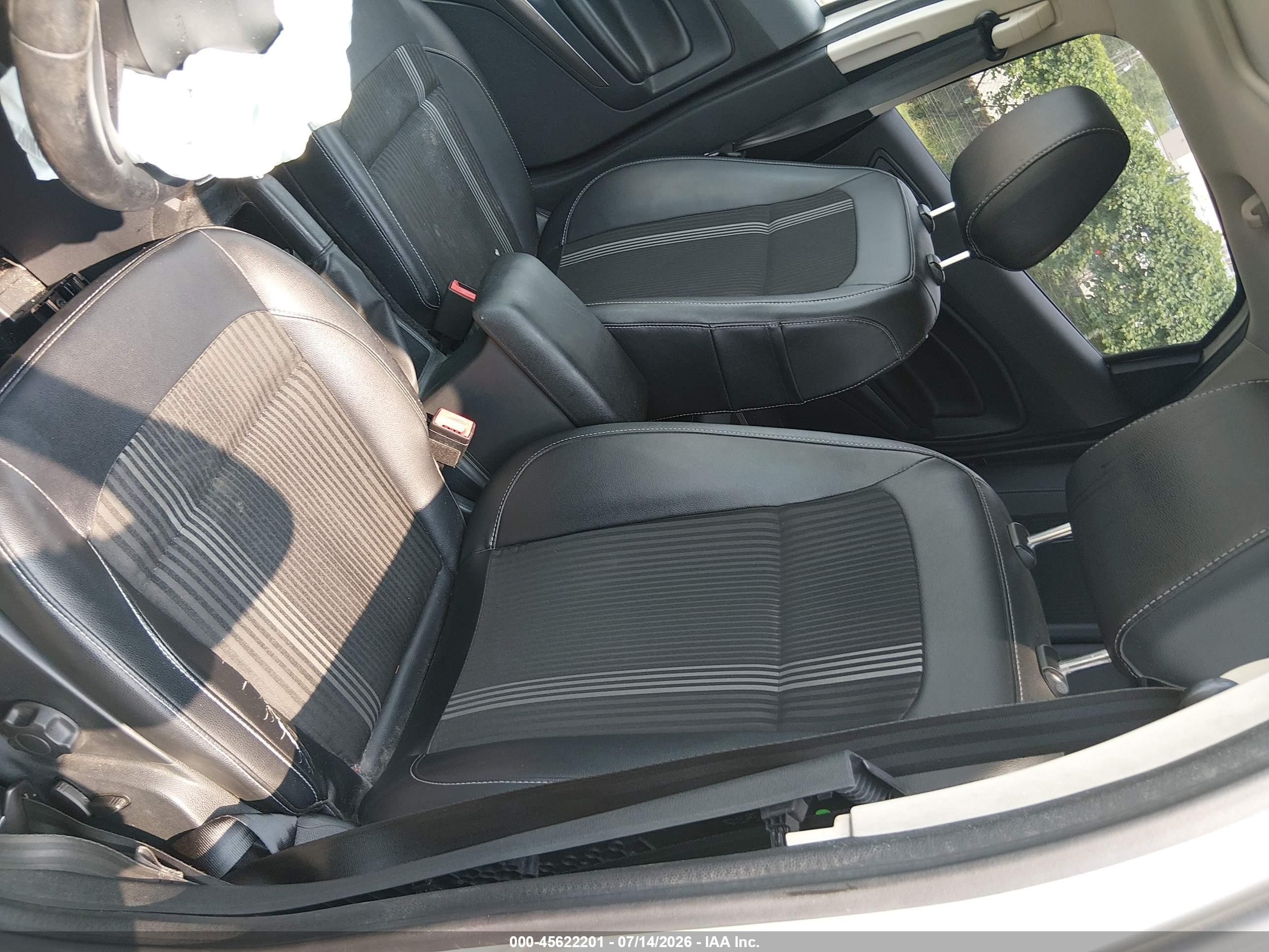 2019 Ford Ecosport Ses White vin: MAJ6S3JL8KC306613