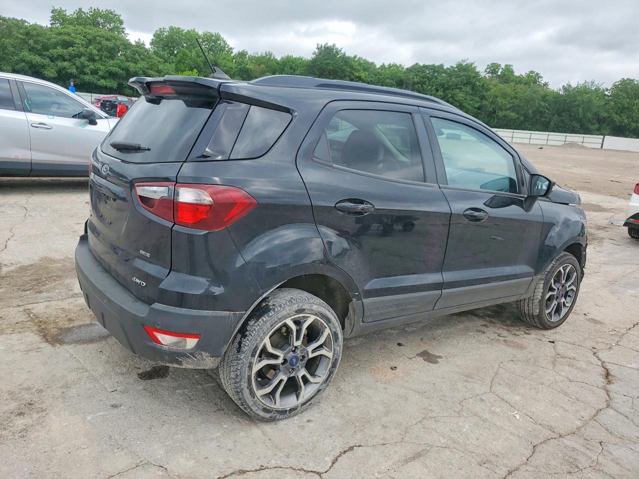 2020 Ford Ecosport Ses Black vin: MAJ6S3JL8LC365341