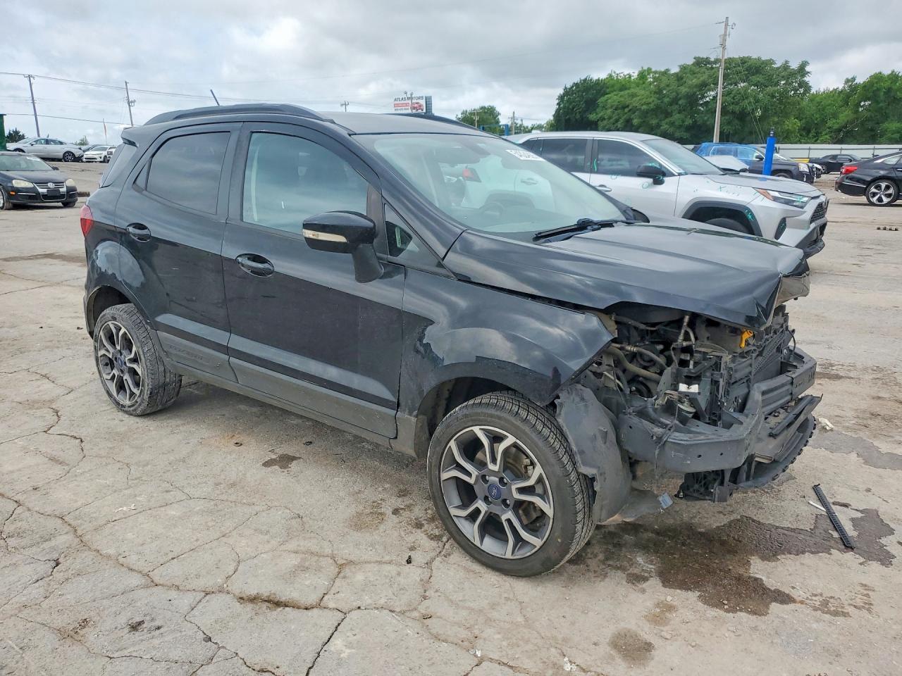 2020 Ford Ecosport Ses Black vin: MAJ6S3JL8LC365341