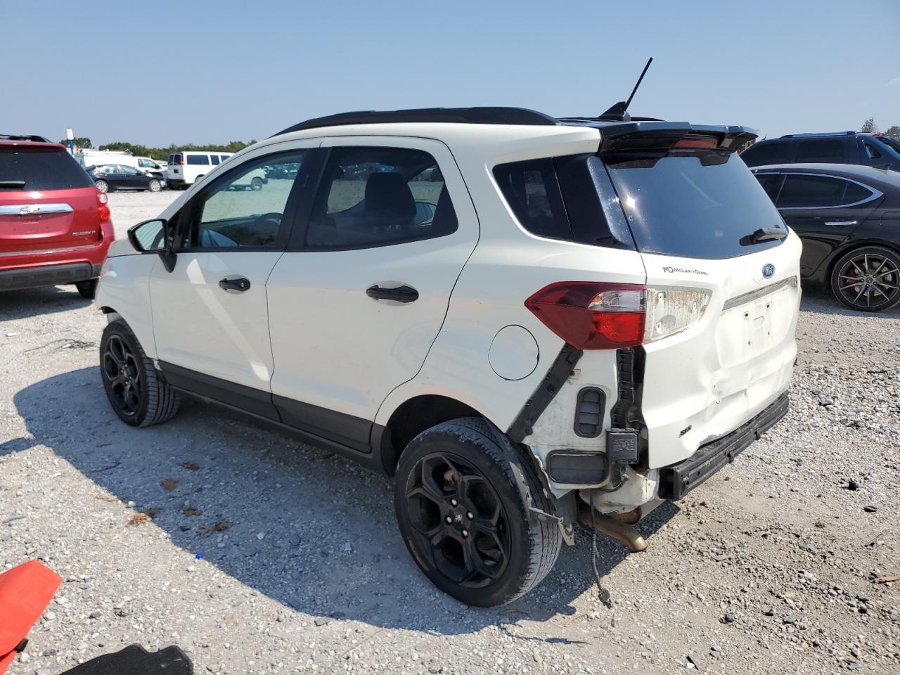 2021 Ford Ecosport Ses Белый vin: MAJ6S3JL8MC396770