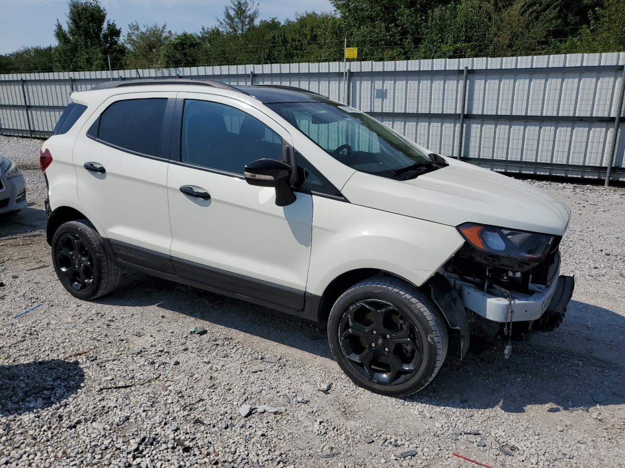 2021 Ford Ecosport Ses Белый vin: MAJ6S3JL8MC396770