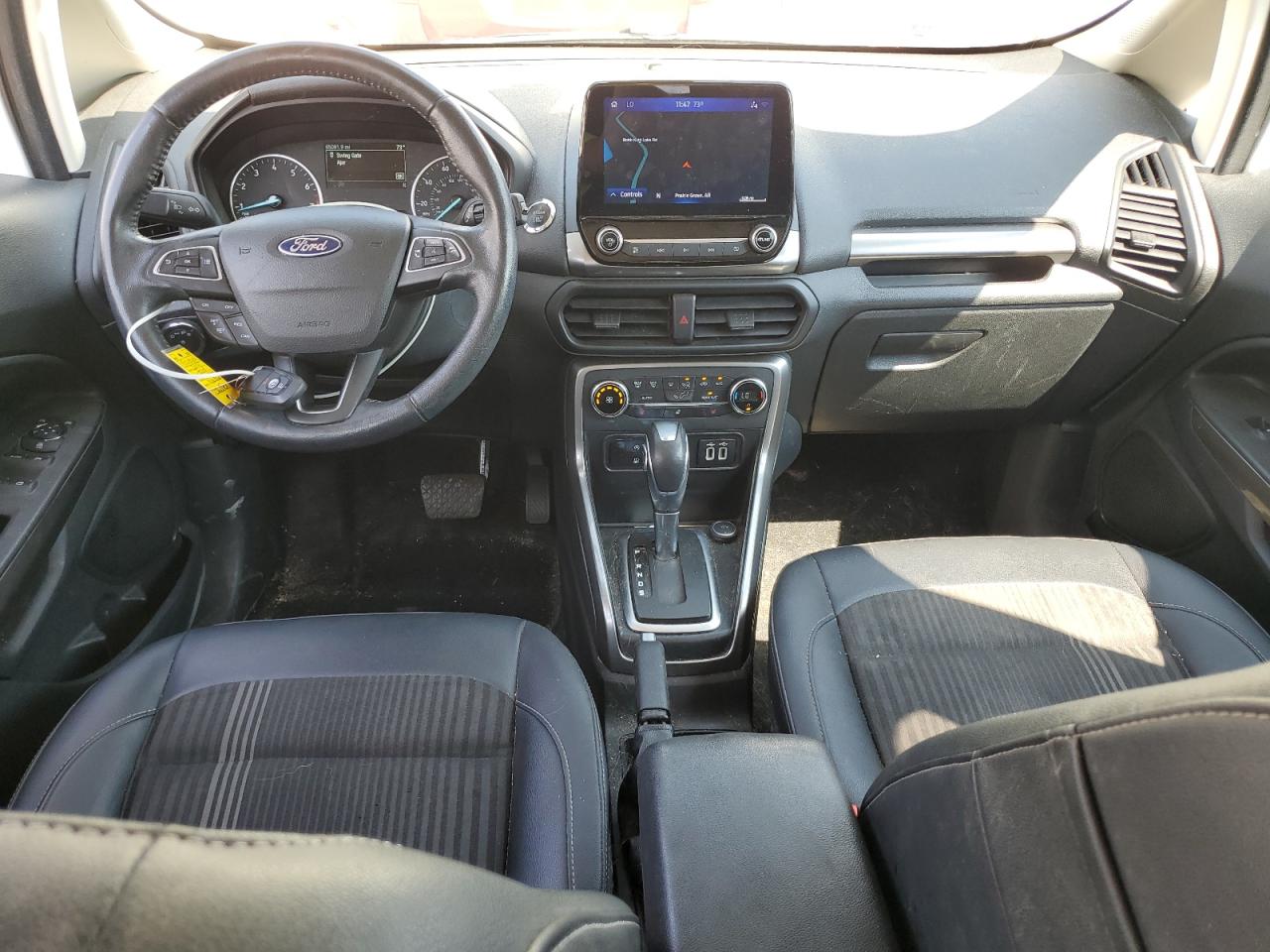2021 Ford Ecosport Ses Белый vin: MAJ6S3JL8MC396770