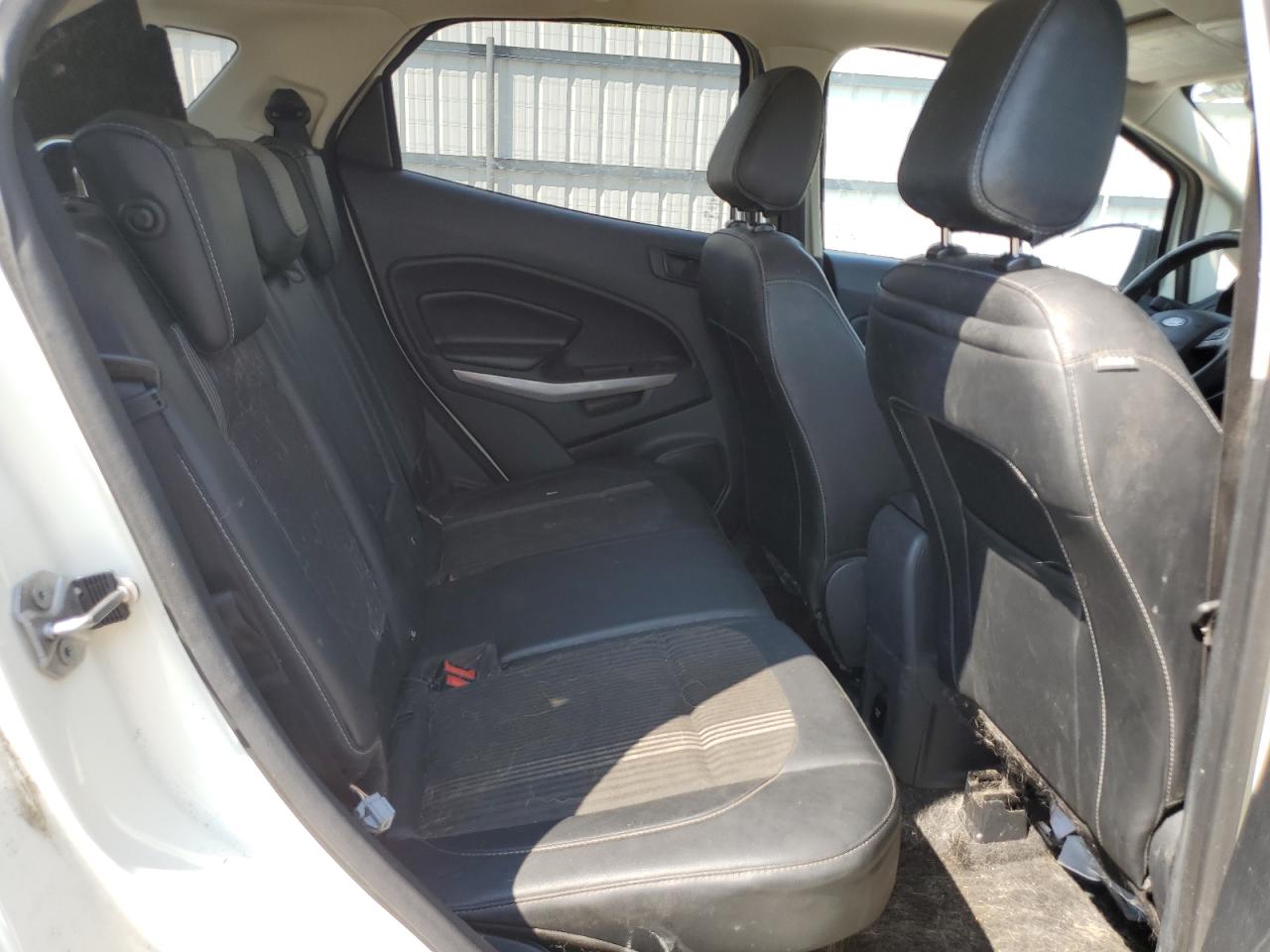 2021 Ford Ecosport Ses Белый vin: MAJ6S3JL8MC396770