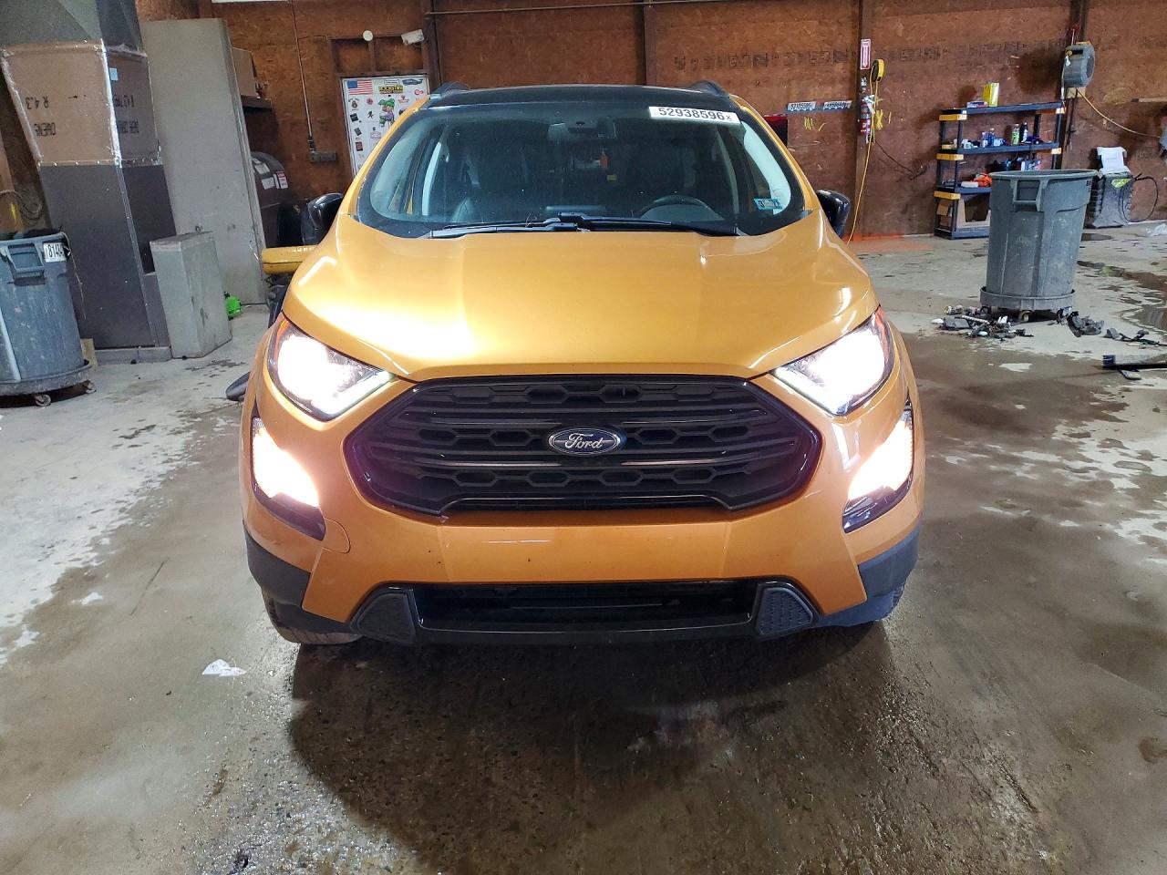2021 Ford Ecosport Ses Yellow vin: MAJ6S3JL8MC451119