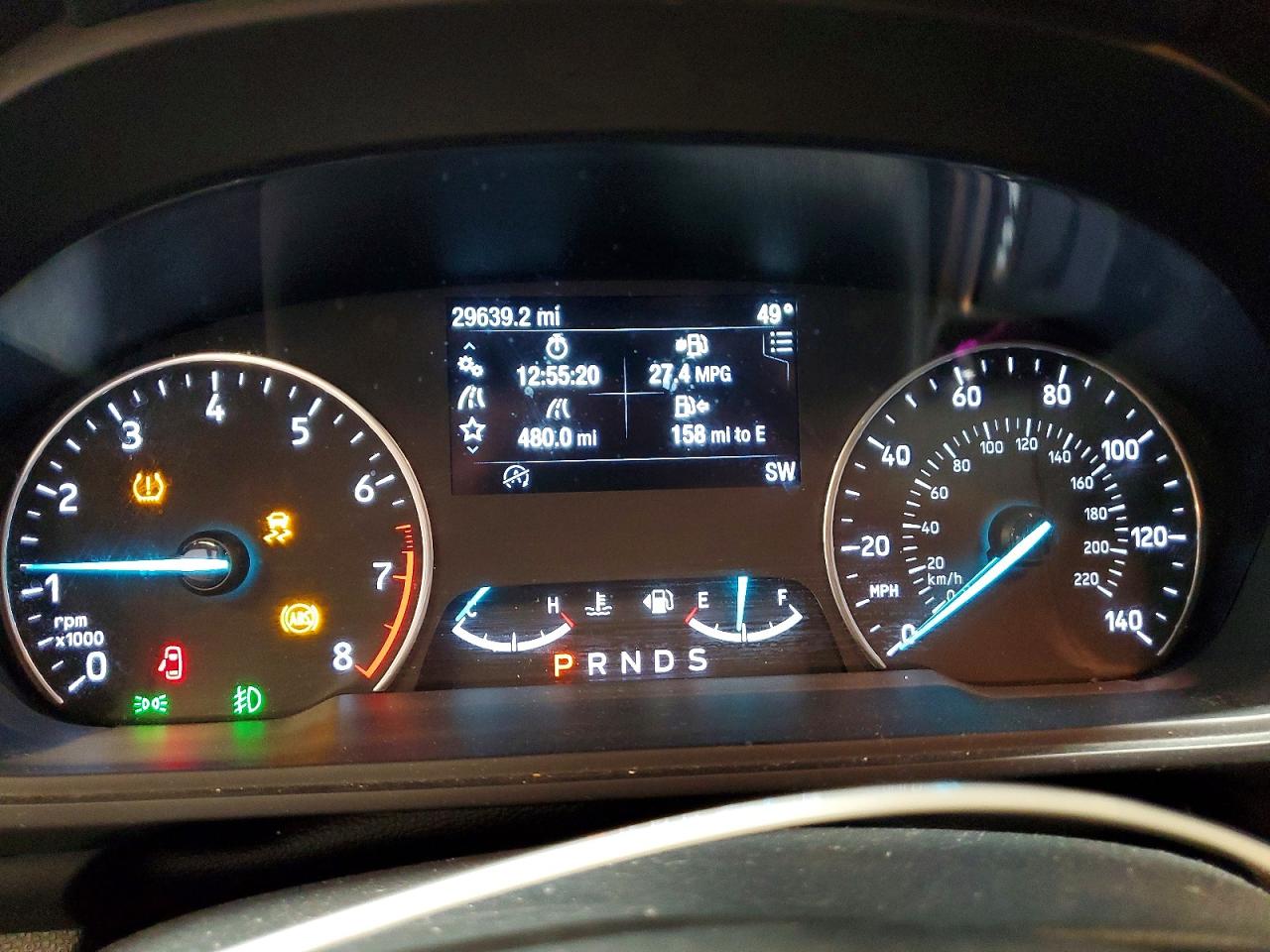 2021 Ford Ecosport Ses Yellow vin: MAJ6S3JL8MC451119