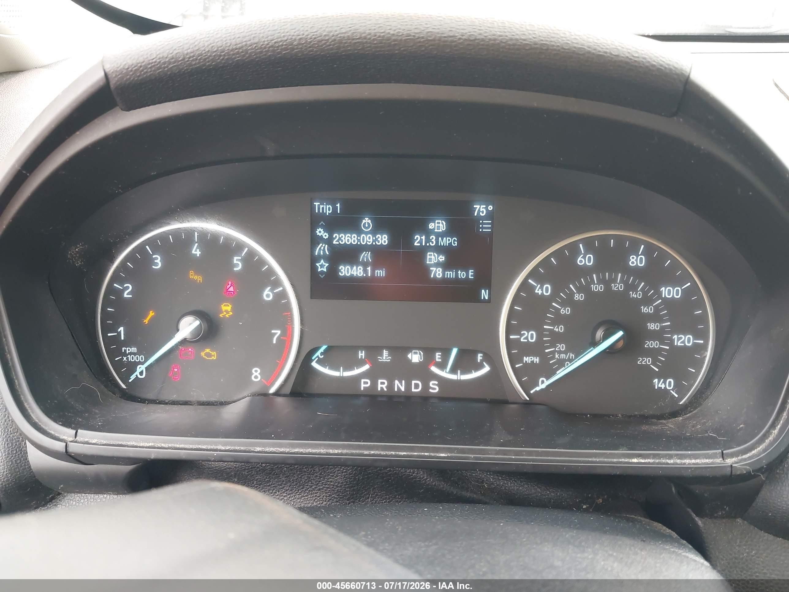 2020 Ford Ecosport Ses Синий vin: MAJ6S3JL9LC331912