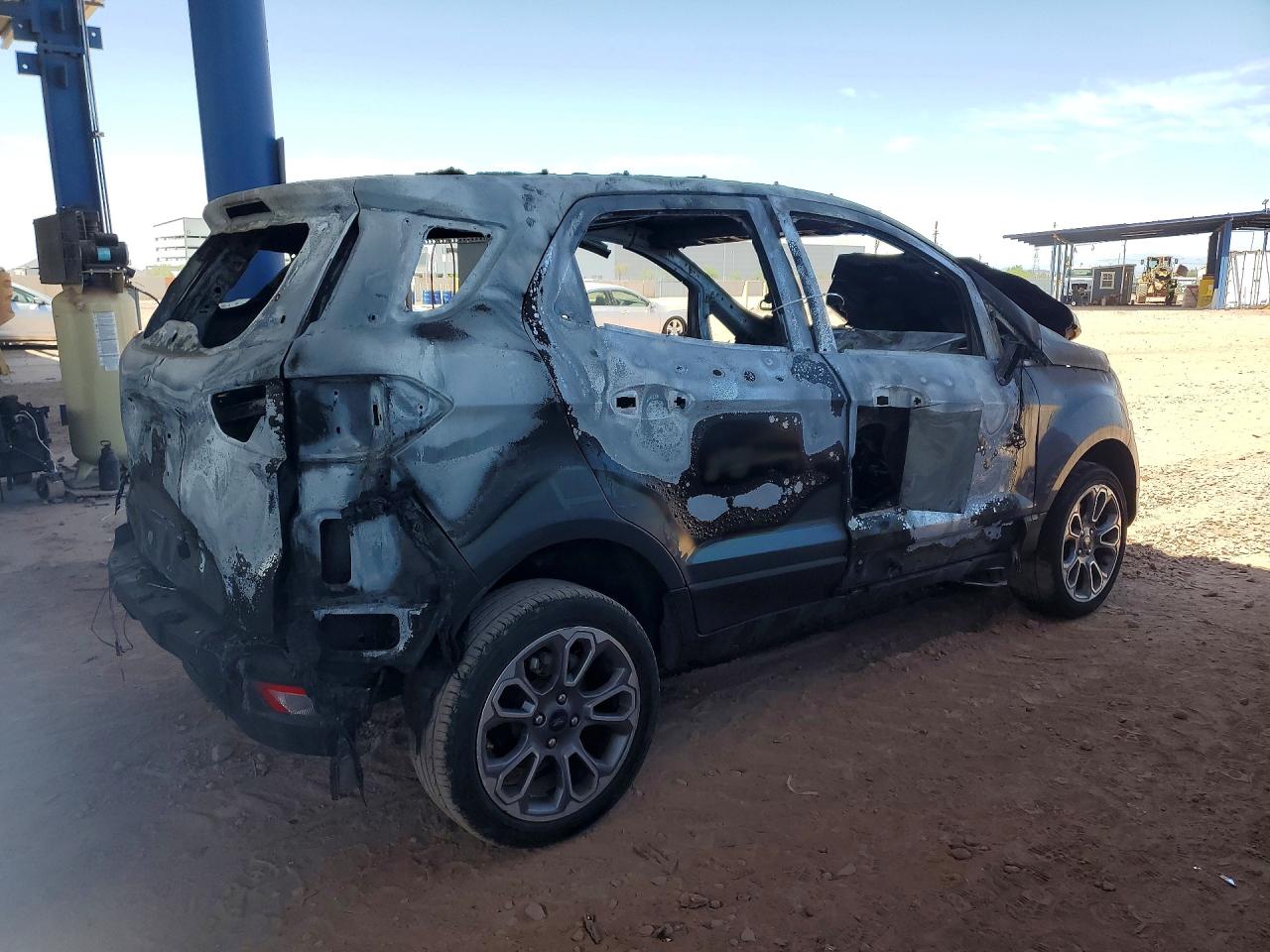 2021 Ford Ecosport Titanium Silver vin: MAJ6S3KL0MC403158
