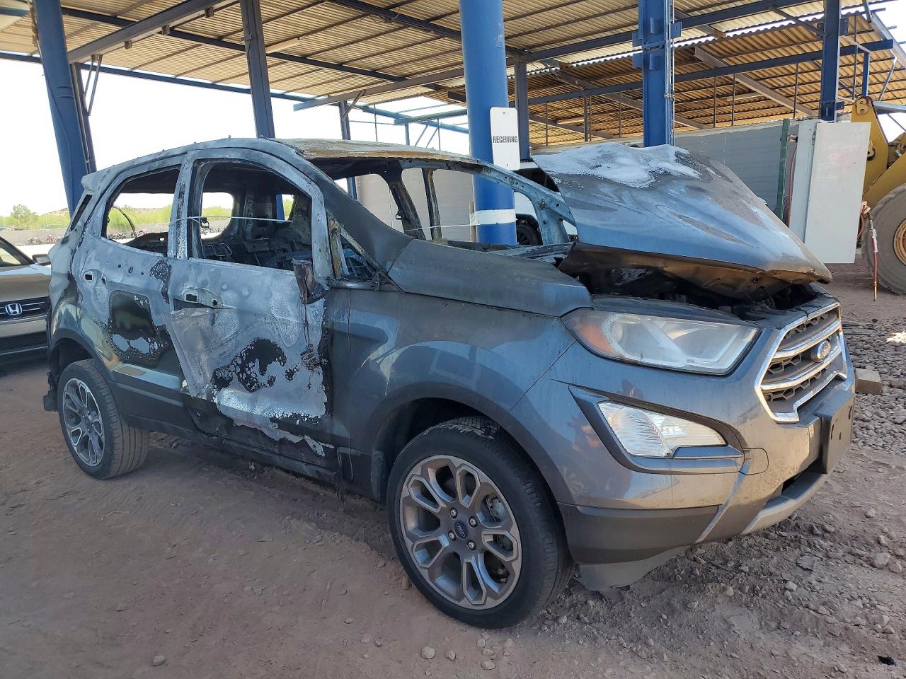 2021 Ford Ecosport Titanium Silver vin: MAJ6S3KL0MC403158