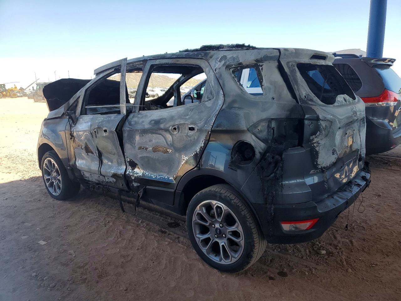 2021 Ford Ecosport Titanium Silver vin: MAJ6S3KL0MC403158