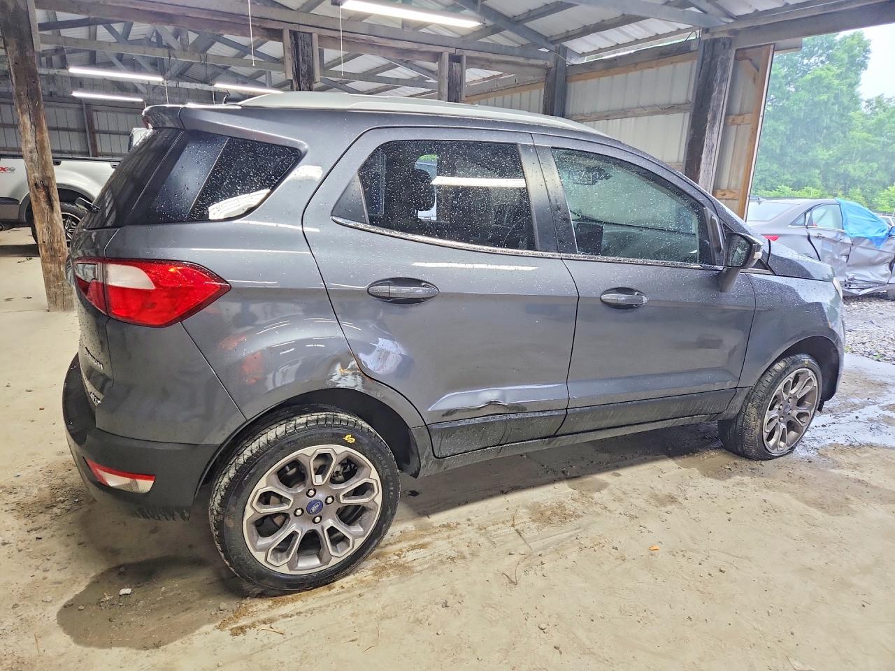 2021 Ford Ecosport Titanium Gray vin: MAJ6S3KL2MC403291