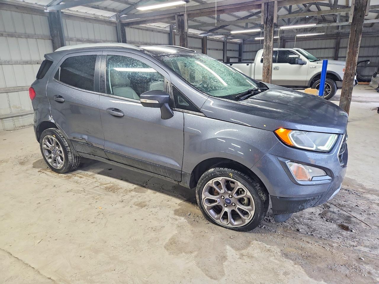 2021 Ford Ecosport Titanium Gray vin: MAJ6S3KL2MC403291
