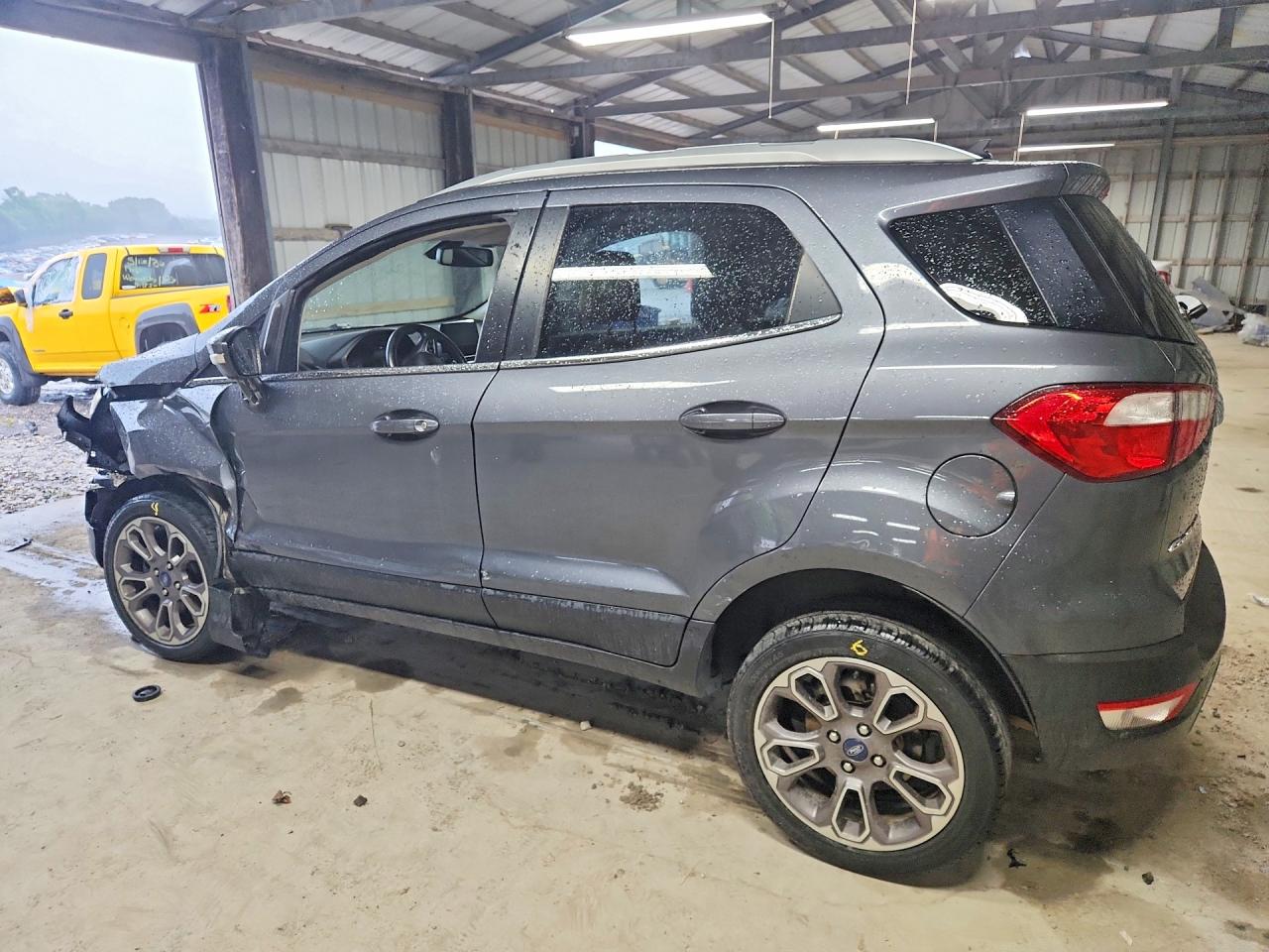 2021 Ford Ecosport Titanium Gray vin: MAJ6S3KL2MC403291