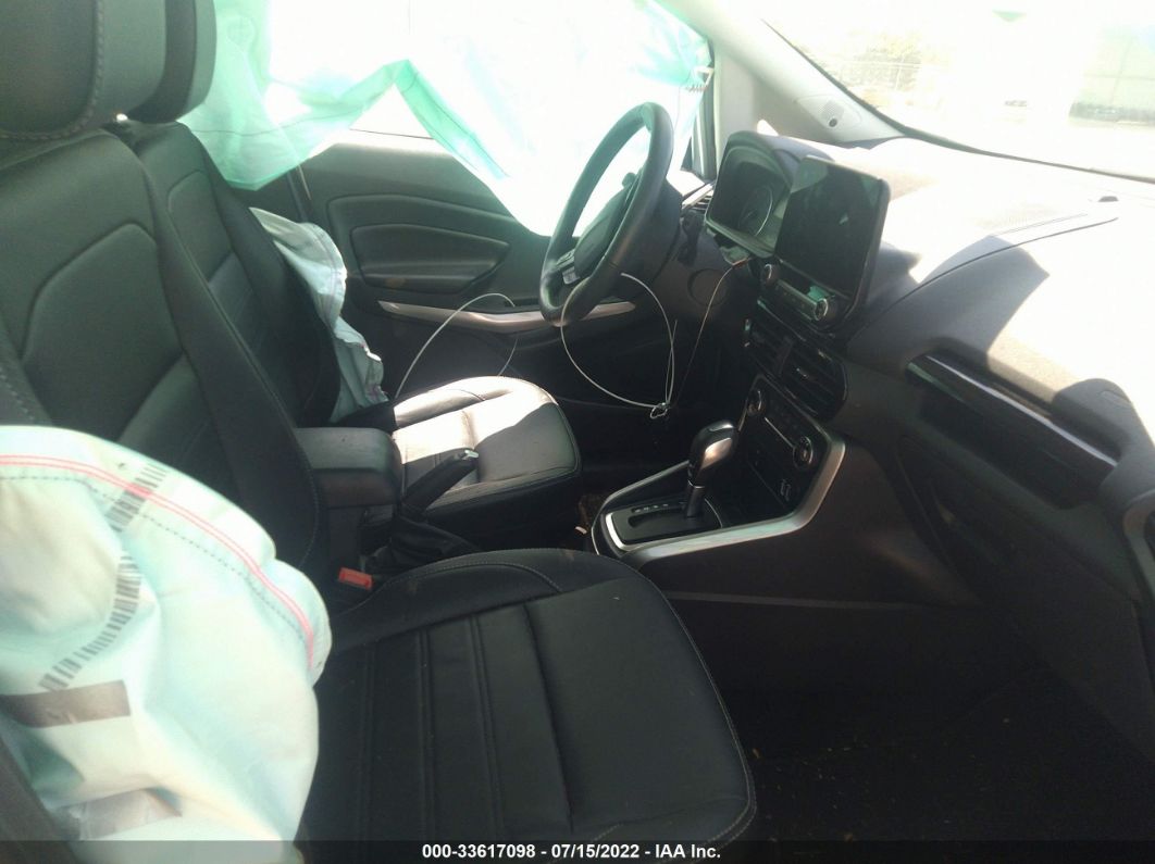 2020 Ford Ecosport Titanium Silver vin: MAJ6S3KL5LC351587
