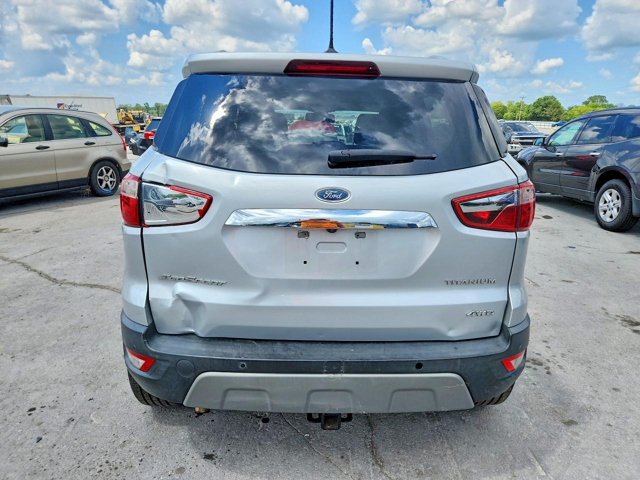 2020 Ford Ecosport Titanium Silver vin: MAJ6S3KL5LC351587