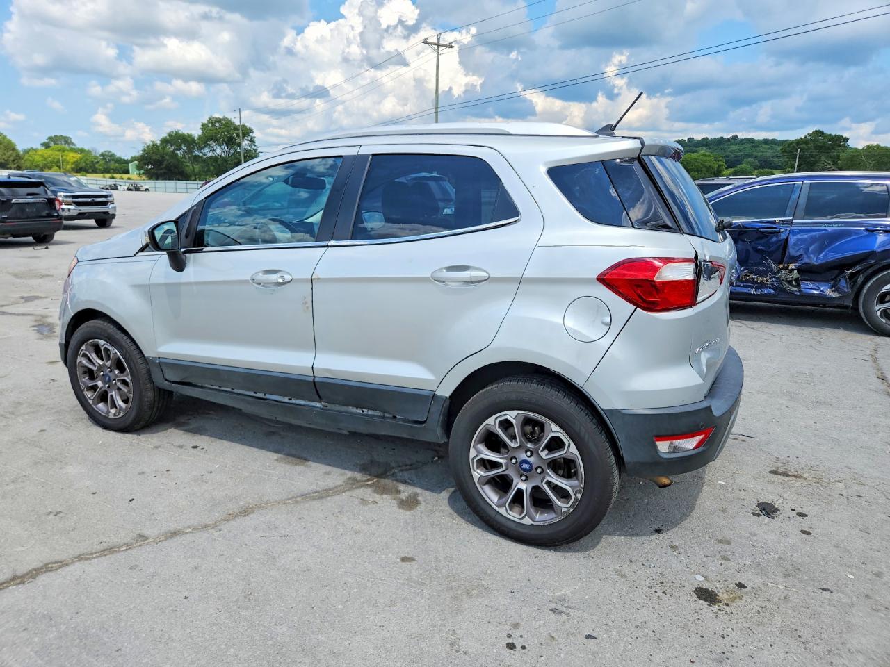2020 Ford Ecosport Titanium Silver vin: MAJ6S3KL5LC351587