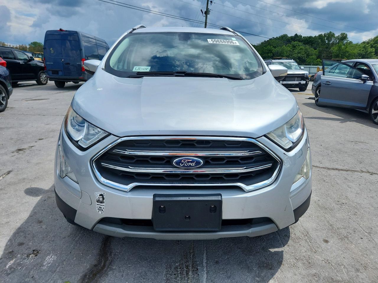 2020 Ford Ecosport Titanium Silver vin: MAJ6S3KL5LC351587