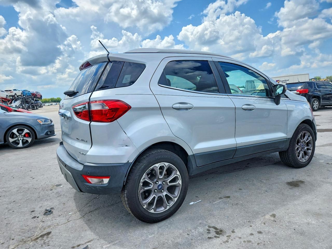 2020 Ford Ecosport Titanium Silver vin: MAJ6S3KL5LC351587