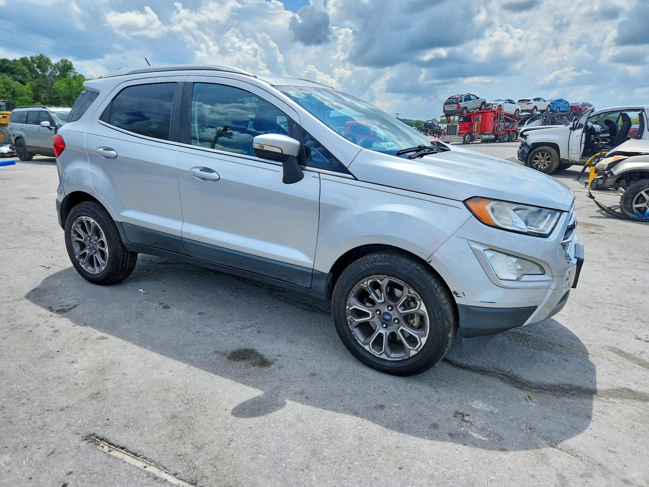 2020 Ford Ecosport Titanium Silver vin: MAJ6S3KL5LC351587