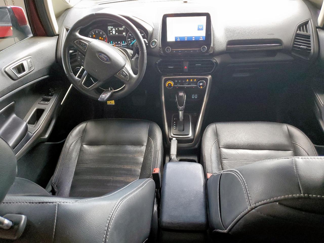 2020 Ford Ecosport Titanium Красный vin: MAJ6S3KL5LC376912
