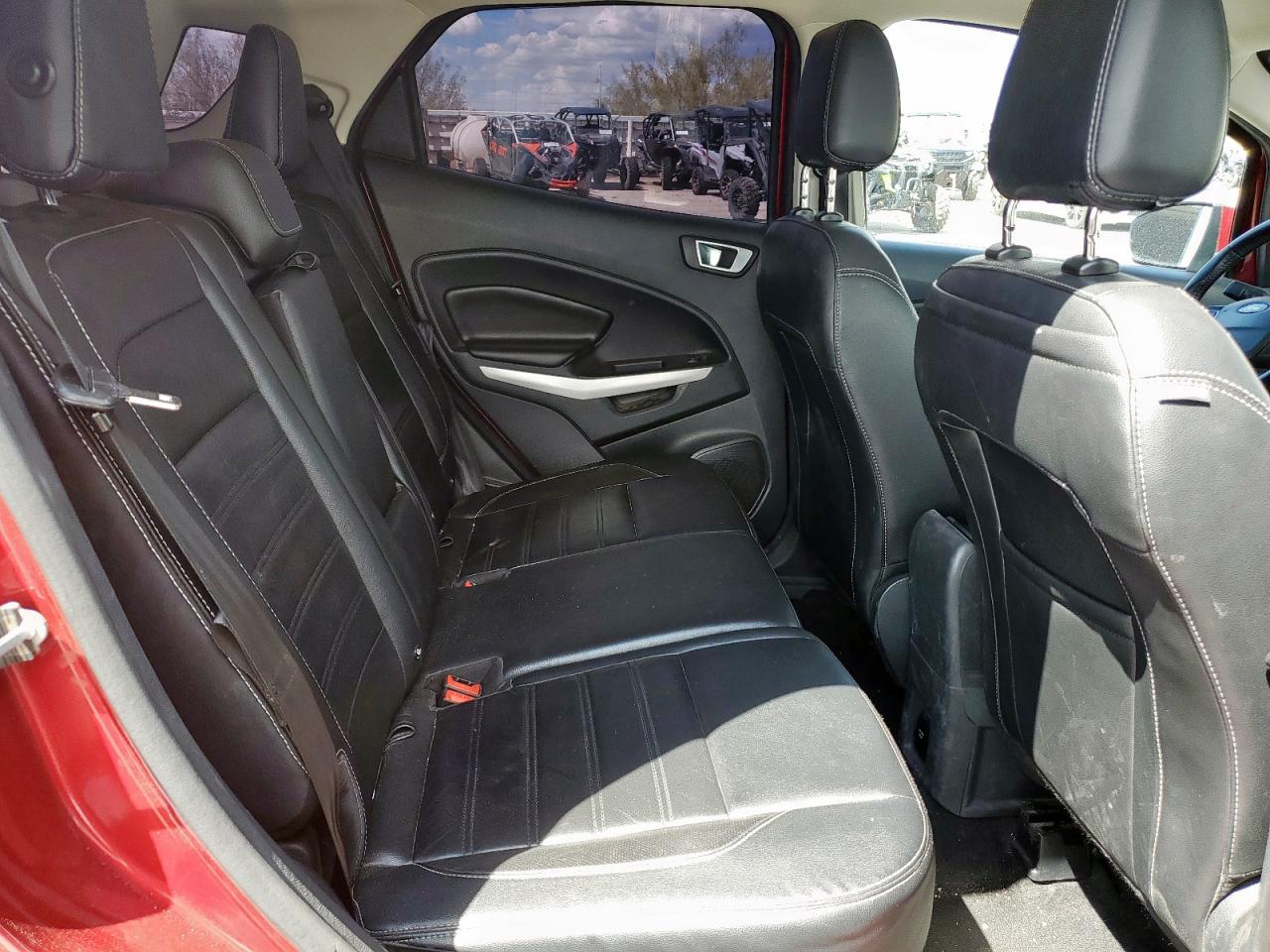 2020 Ford Ecosport Titanium Красный vin: MAJ6S3KL5LC376912