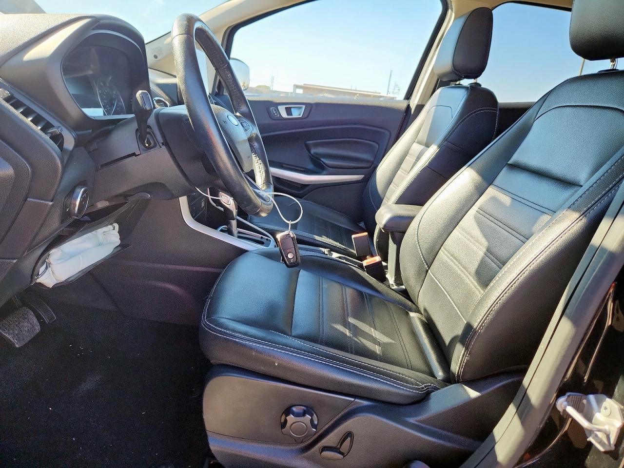 2021 Ford Ecosport Titanium Черный vin: MAJ6S3KL5MC401924