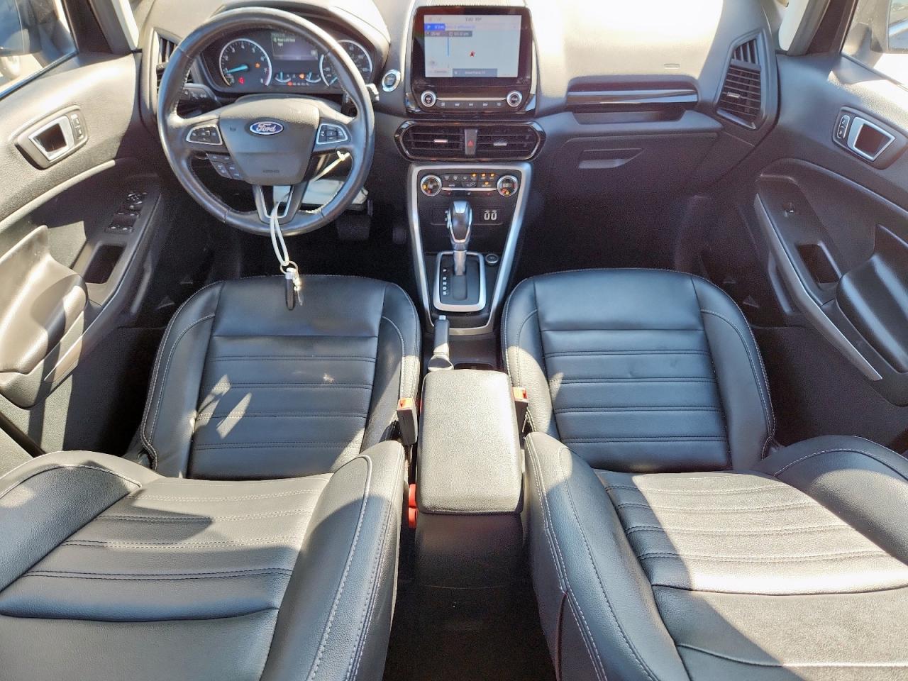 2021 Ford Ecosport Titanium Черный vin: MAJ6S3KL5MC401924