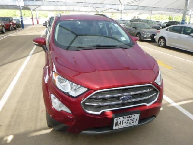 2021 Ford Ecosport Titanium Red vin: MAJ6S3KL6MC407358