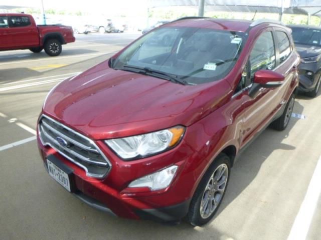 2021 Ford Ecosport Titanium Red vin: MAJ6S3KL6MC407358