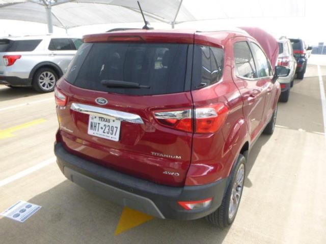 2021 Ford Ecosport Titanium Red vin: MAJ6S3KL6MC407358