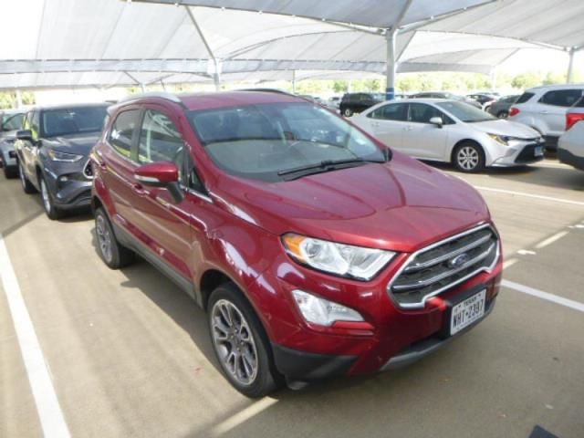2021 Ford Ecosport Titanium Red vin: MAJ6S3KL6MC407358