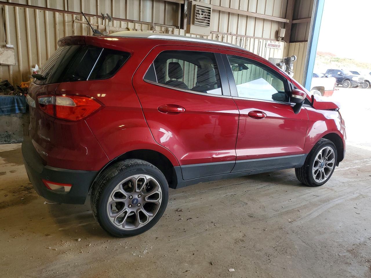 2021 Ford Ecosport Titanium Burgundy vin: MAJ6S3KL6MC407358