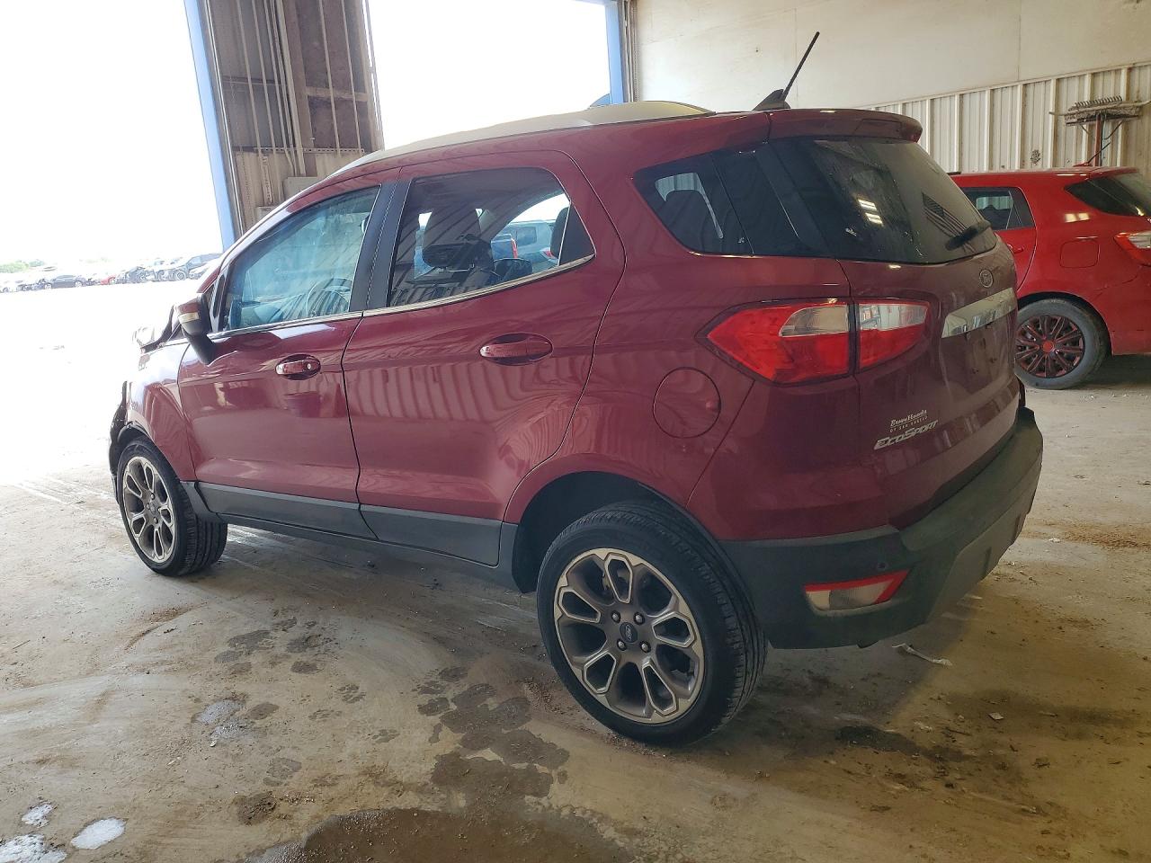 2021 Ford Ecosport Titanium Burgundy vin: MAJ6S3KL6MC407358