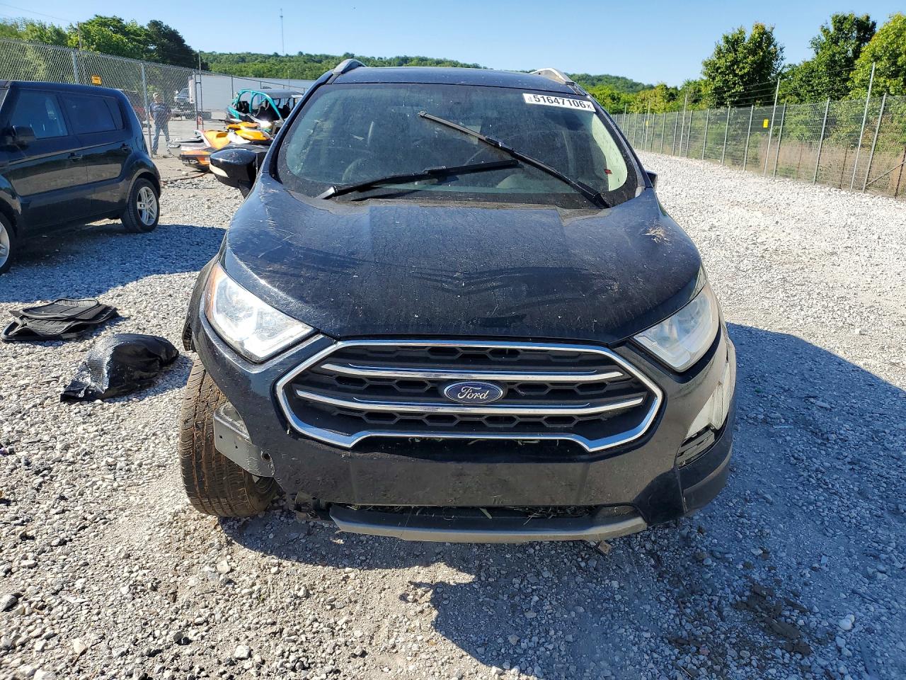 2020 Ford Ecosport Titanium Black vin: MAJ6S3KL7LC316369