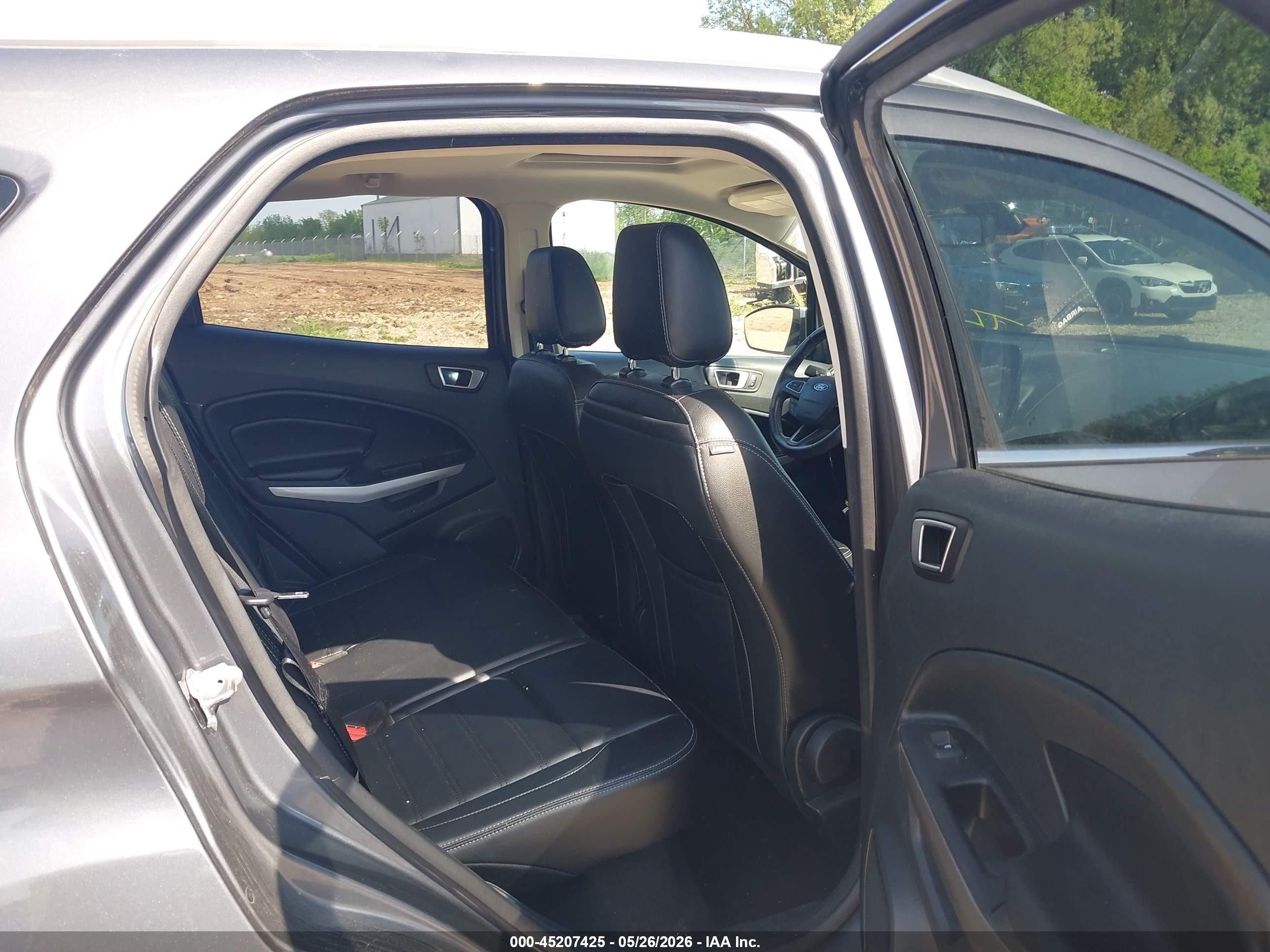 2021 Ford Ecosport Titanium Black vin: MAJ6S3KL9MC400517