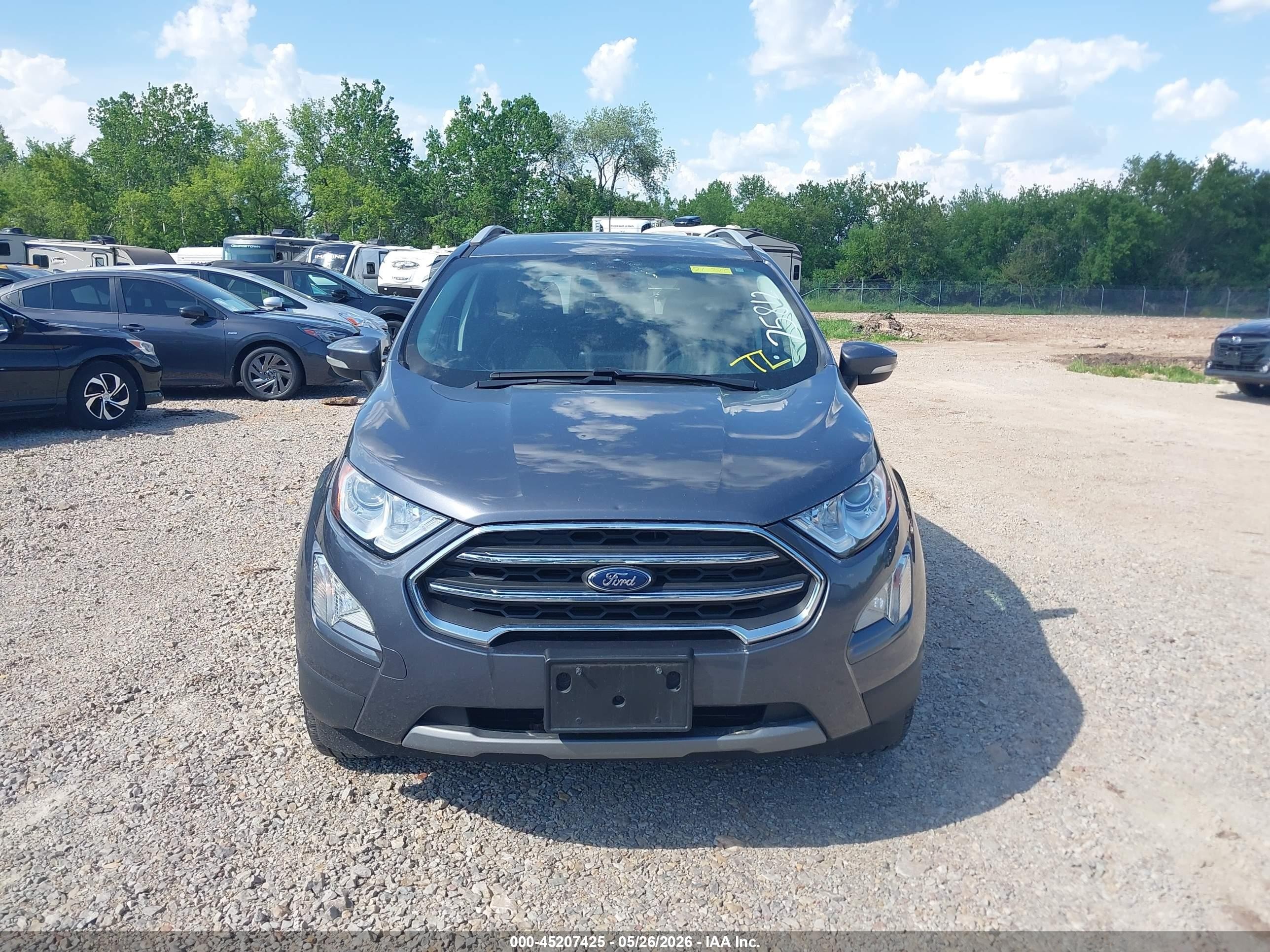 2021 Ford Ecosport Titanium Black vin: MAJ6S3KL9MC400517