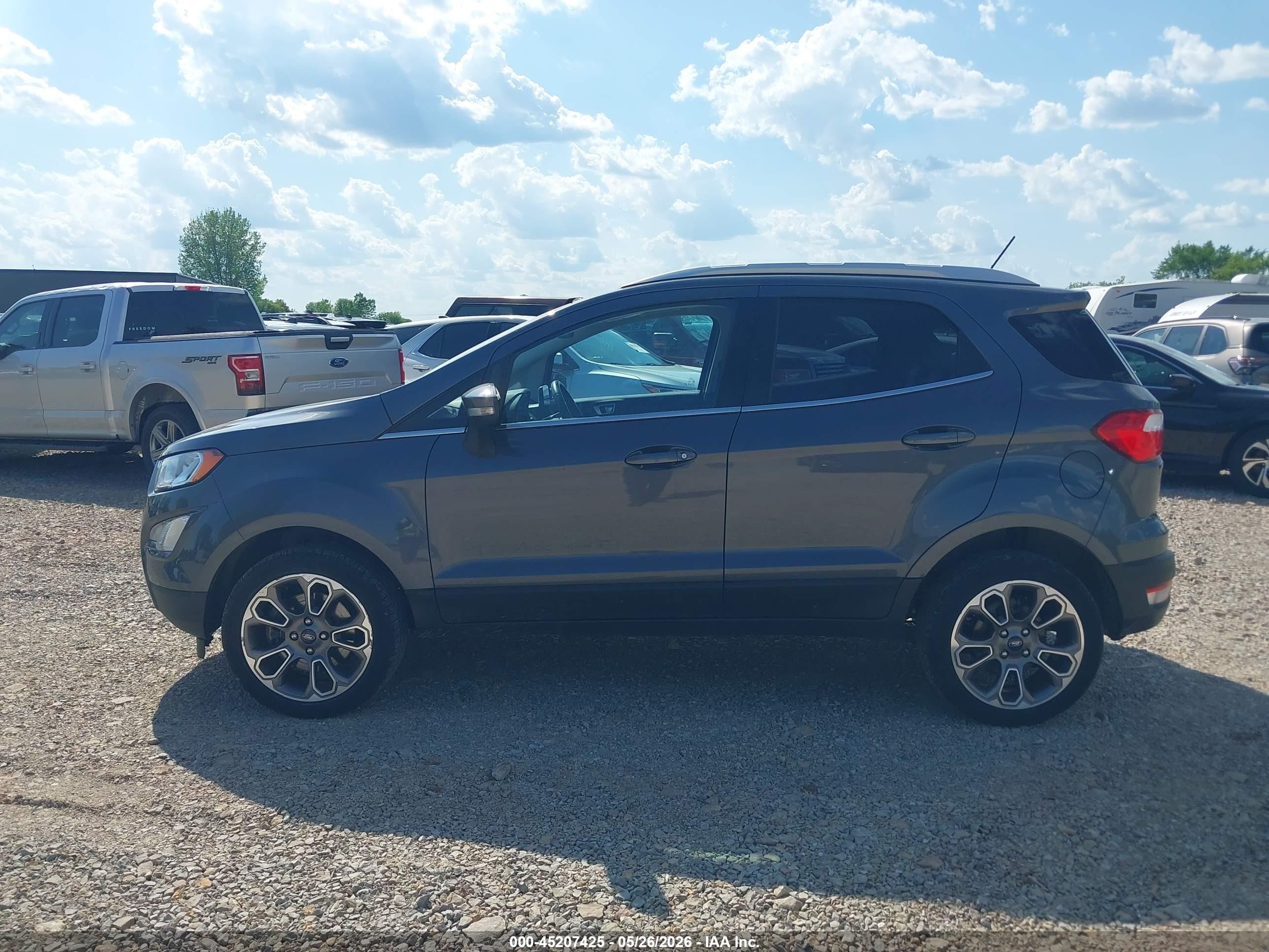 2021 Ford Ecosport Titanium Black vin: MAJ6S3KL9MC400517