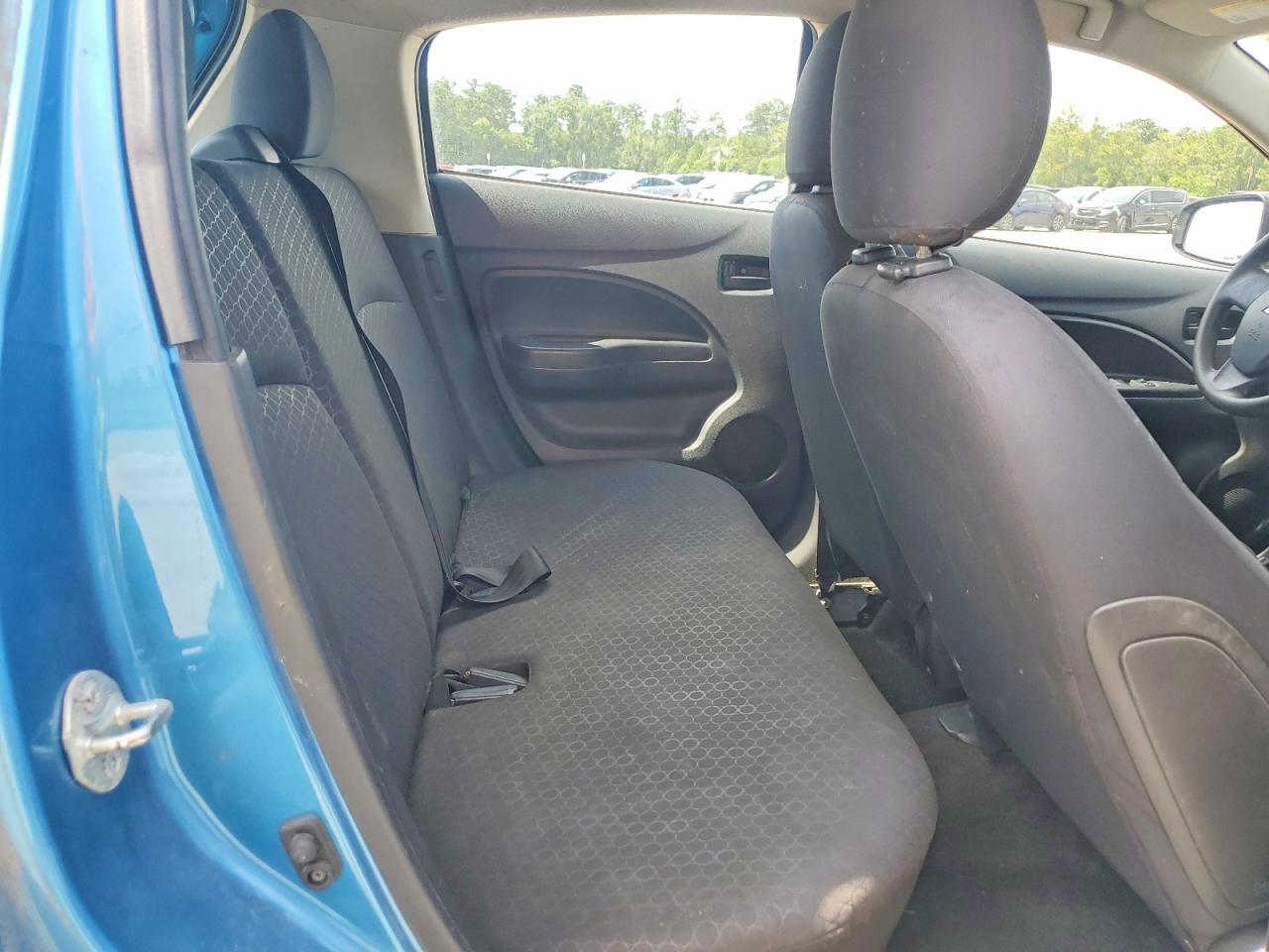 2014 Mitsubishi Mirage De Blue vin: ML32A3HJ0EH018109