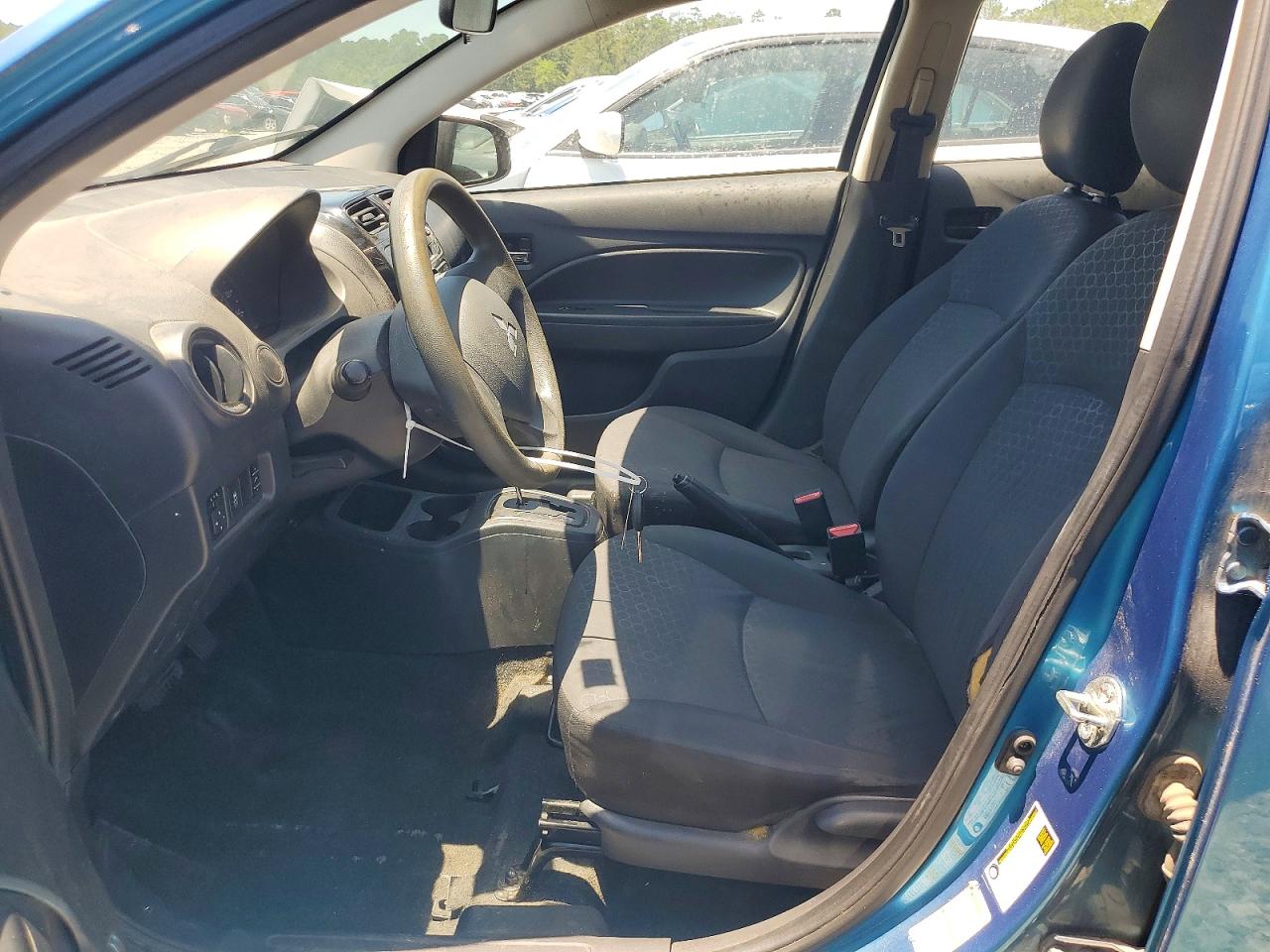 2014 Mitsubishi Mirage De Blue vin: ML32A3HJ0EH018109