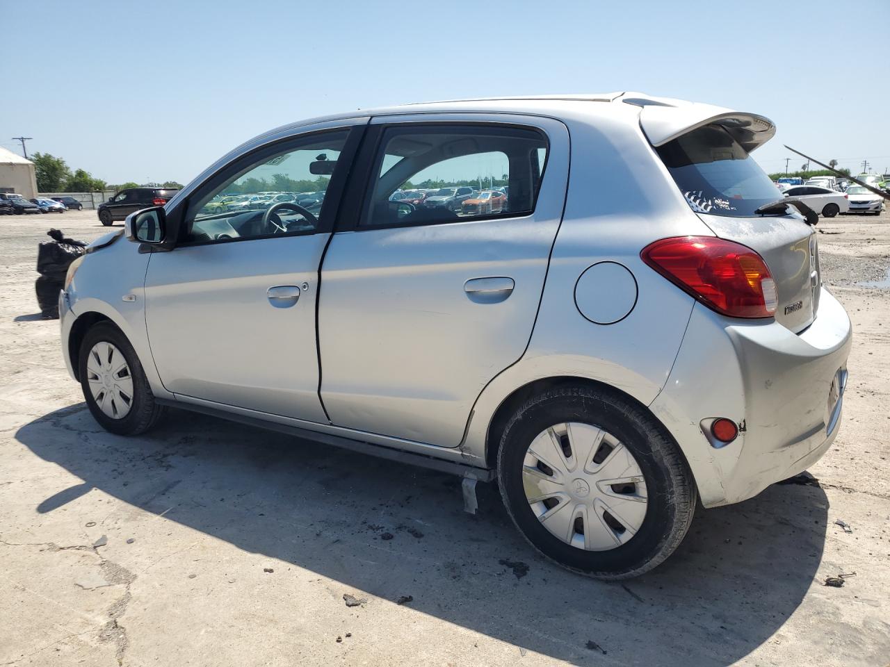 2014 Mitsubishi Mirage De Silver vin: ML32A3HJ0EH023777
