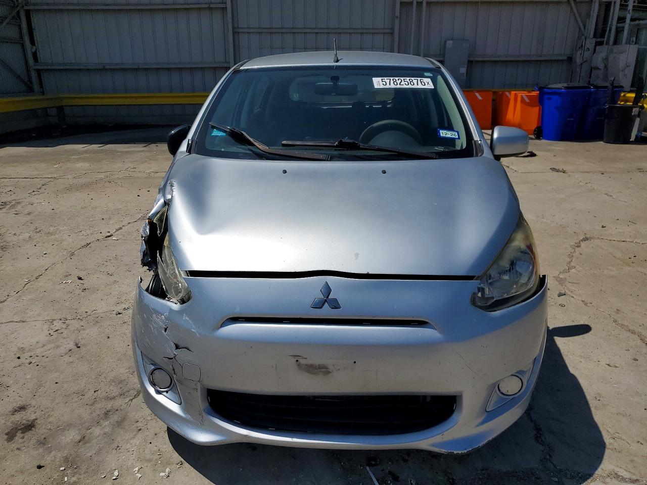 2014 Mitsubishi Mirage De Silver vin: ML32A3HJ0EH023777
