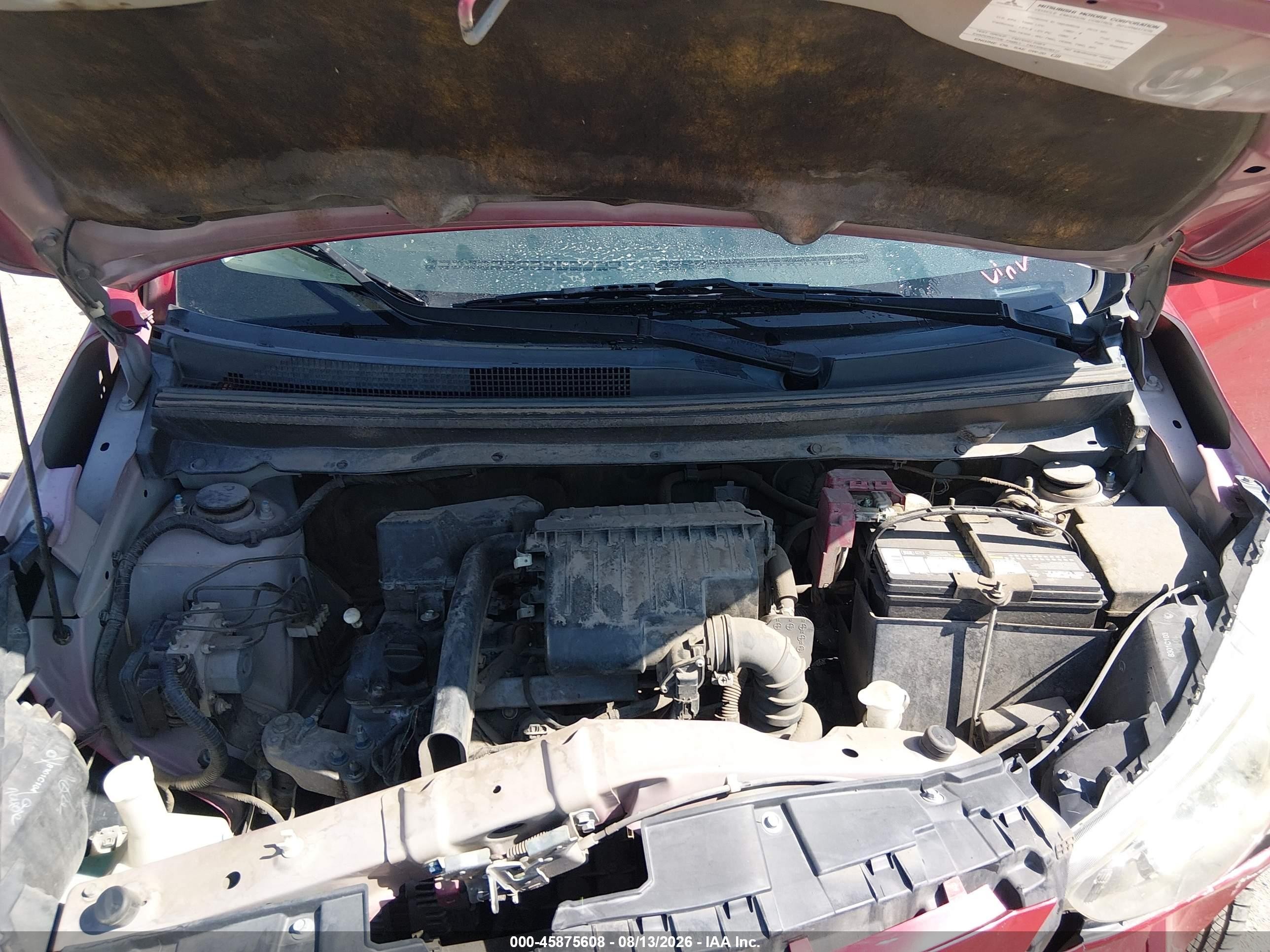 2015 Mitsubishi Mirage De Red vin: ML32A3HJ0FH054514