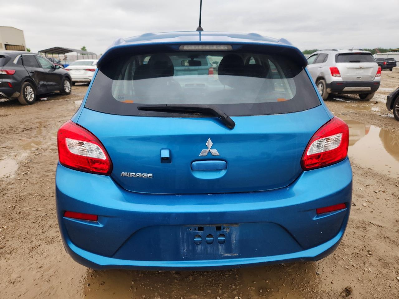 2020 Mitsubishi Mirage Es Blue vin: ML32A3HJ0LH003395