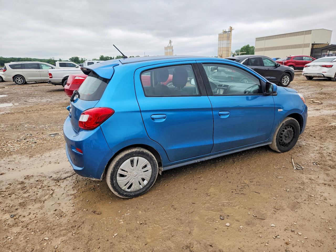 2020 Mitsubishi Mirage Es Blue vin: ML32A3HJ0LH003395