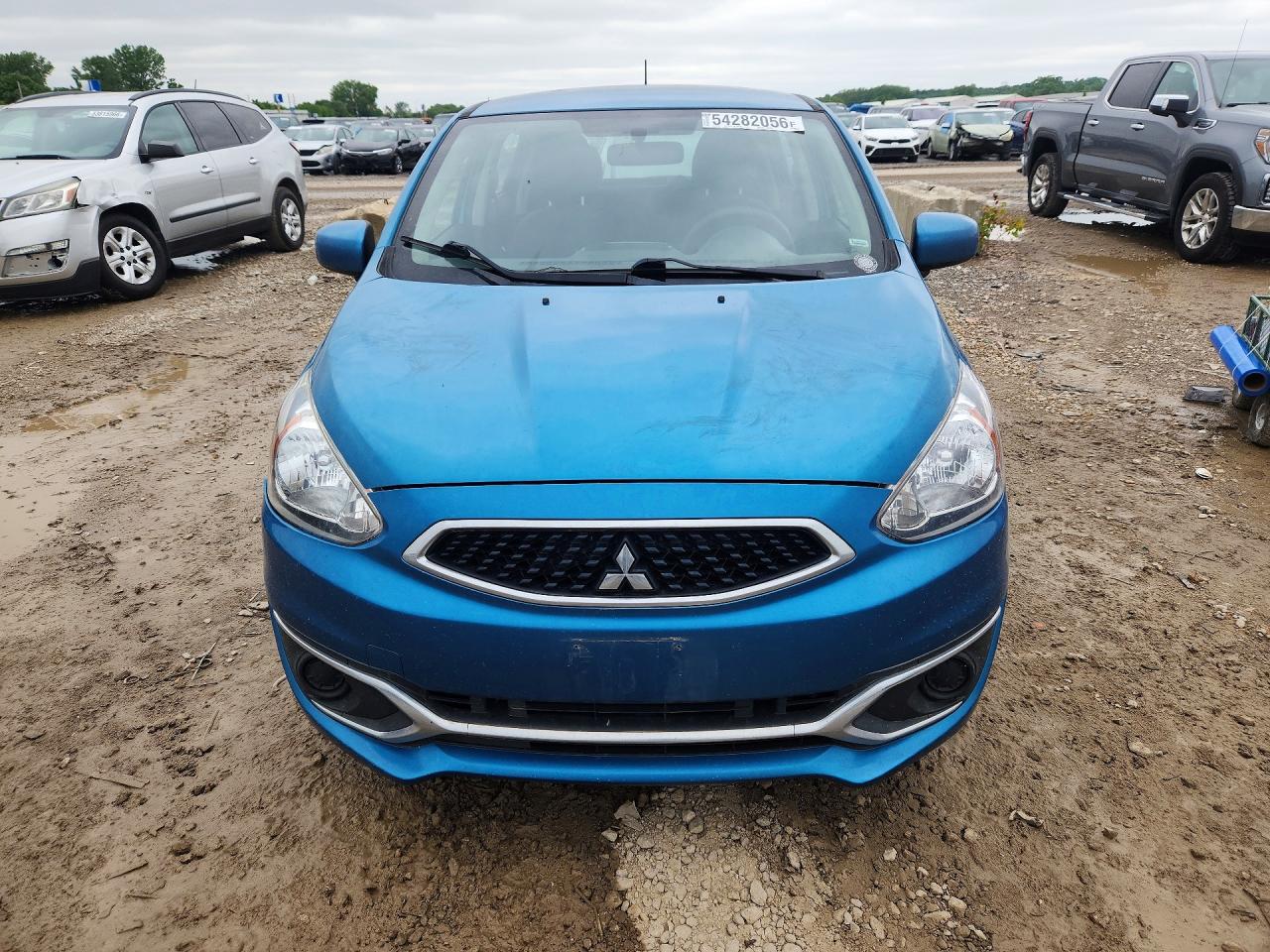 2020 Mitsubishi Mirage Es Blue vin: ML32A3HJ0LH003395