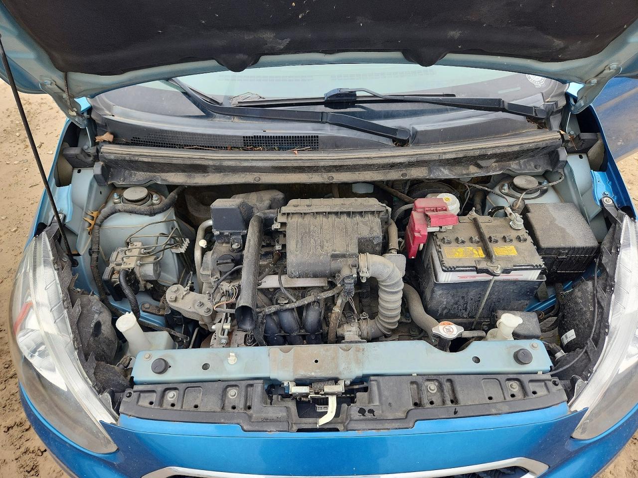 2020 Mitsubishi Mirage Es Blue vin: ML32A3HJ0LH003395