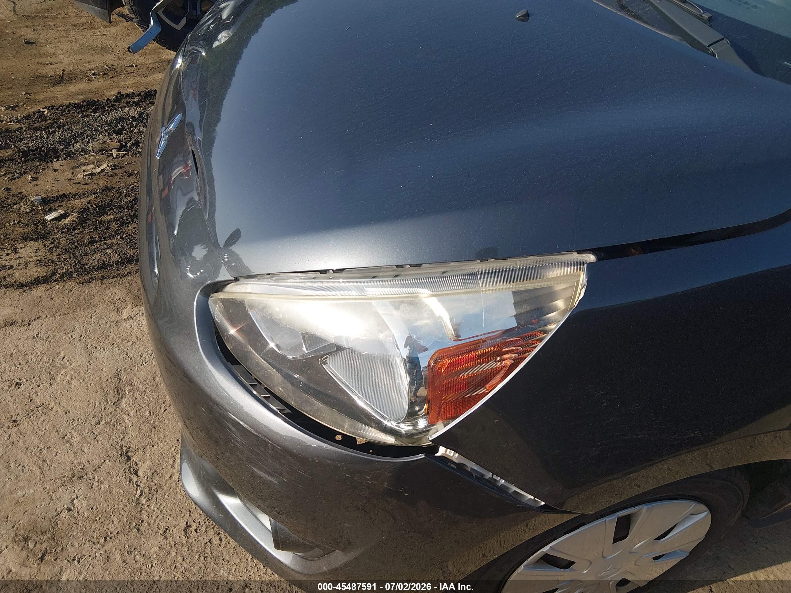 2014 Mitsubishi Mirage De Gray vin: ML32A3HJ1EH013579