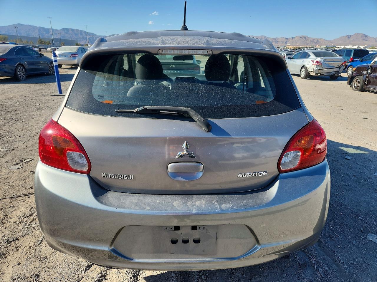 2015 Mitsubishi Mirage De Gray vin: ML32A3HJ1FH036667